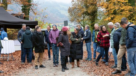 Baustart am Buoholzbach ist erfolgt