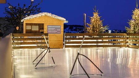 Eislauf-Vergnügen in der Glasi Hergiswil