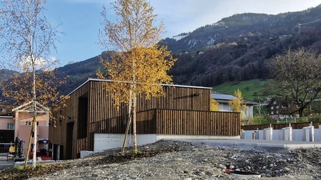 Gut besuchte Eröffnung der neuen  Wertstoffsammelstelle in Beckenried