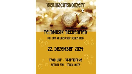 Weihnachtskonzert Feldmusik Beckenried & Kirchenchor Beckenried