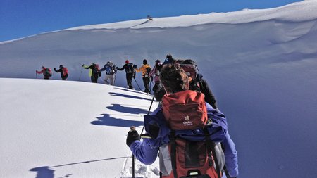 «Spuren im Schnee …»