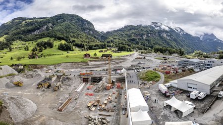 Hochwasserschutz am Buoholzbach zeigt sichtbare Fortschritte