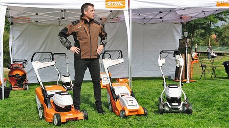 Stihl Akku-Rasenmäher