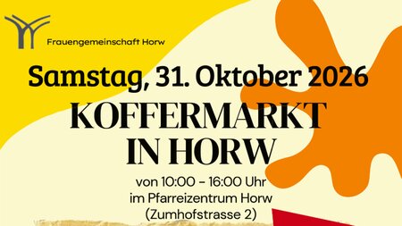 Frauengemeinschaft Horw – Koffermarkt in Horw | © Erfasst durch Nidwaldner Blitz