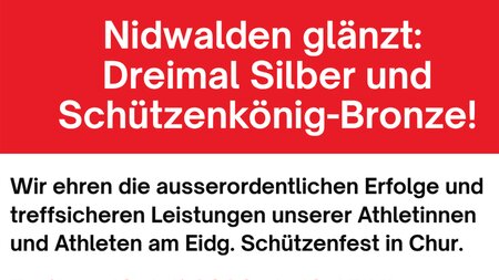 Kant. Schützengesellschaft Nidwalden | © Erfasst durch Nidwaldner Blitz
