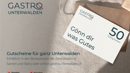 Nidwaldner Blitz – Verlosung Konsumationsgutscheine Gastro Unterwalden | © Verlagsgesellschaft Nidwaldner Blitz AG