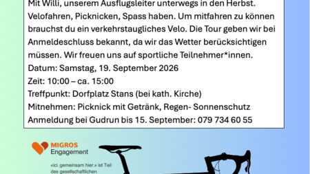 Die bunte Spunte – Velo-Ausflug | © Die bunte Spunte