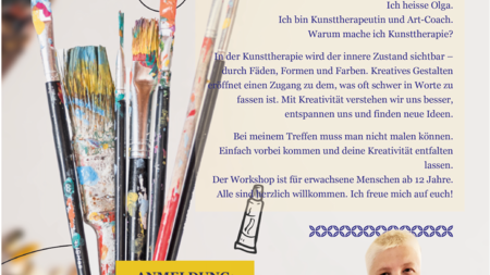 Die bunte Spunte – Kunsttherapie-Workshop | © Die bunte Spunte
