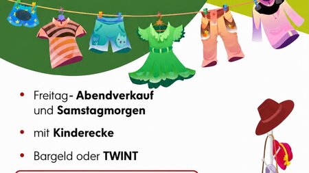 Träff Ennetbürgen – Spielwaren- und Kleiderbörse | © Träff (Ennetbürgen)