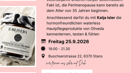 BEyourself. – Vortrag über Hormone und Wechseljahre | © BEyourself.