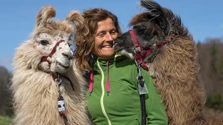 Naturiamo – Lamas und Alpakas | © natur & umwelt ob- und nidwalden / naturiamo