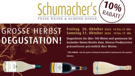 Schumachers Feine Weine & Schöne Dinge – Grosse Herbst Degustation | © Erfasst durch Nidwaldner Blitz